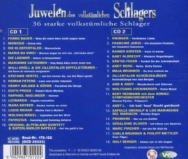 Juwelen der Volkstumige Schlagers - 2cd