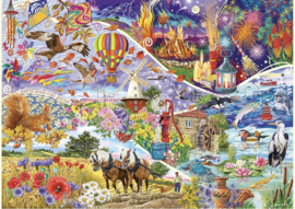 Gibsons 6436 - Elemental - 1000 stukjes