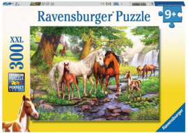 Ravensburger - Wilde Paarden bij de Rivier - 300XXL stukjes