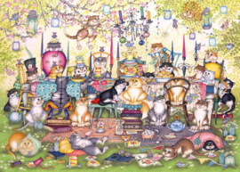 Gibsons 6259 - Mad Catter's Tea Party - 1000 stukjes  OP=OP