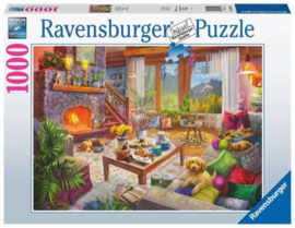 Ravensburger - Gezellige Hut - 1000 stukjes