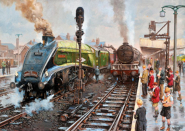 Gibsons 6317 - Spotters at Doncaster - 1000 stukjes