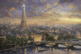 Thomas Kinkade - Paris, City of Love - 1000 stukjes