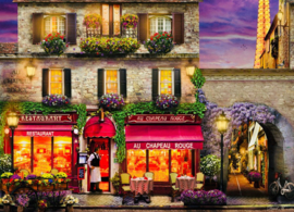 Eurographics 0963 - The Red Hat Restaurant Paris - 1000 stukjes