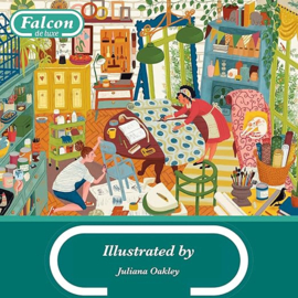 Falcon de Luxe 136 - Upcycling Workshop - 1000 stukjes