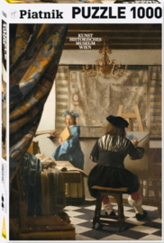 Piatnik Johannes Vermeer - De Schilderkunst - 1000 stukjes