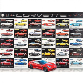 Eurographics 0683 - Corvette Evolution - 1000 stukjes