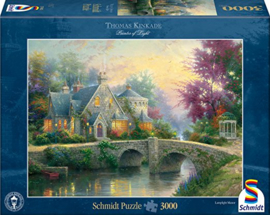 Thomas Kinkade - Lamplight Manor - 3000 stukjes