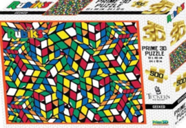 TFF 3D Image Puzzel - Rubiks Geeked - 500 stukjes