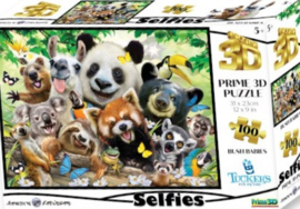TFF 3D  Image Puzzel - Bush Babies Selfie - 100 stukjes