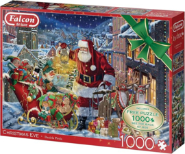 Falcon de Luxe 500151 - Christmas Eve - 2x1000 stukjes