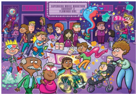 Wasgij JUNIOR 2 - Krachtige Kraskrakers! - 240 stukjes