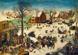 Bluebird Pieter Brueghel - The Census at Bethlehem - 1000 stukjes