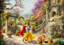 Disney Thomas Kinkade - Dansen met de Prins - 1000 stukjes  