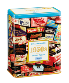 Gibsons 3830 - 1950's Sweet Memories - 500 stukjes  Gift Tin