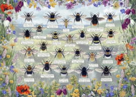 Gibsons 6343 - Brilliant Bees - 1000 stukjes