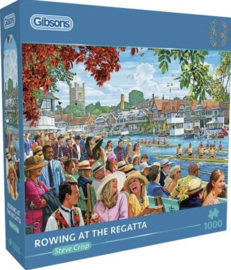 Gibsons 6398 - Rowing at the Regatta - 1000 stukjes