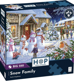 House of Puzzles - Snow Family - 250XL stukjes
