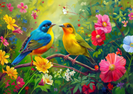 Enjoy 2273 - Lovebirds Duet - 1000 stukjes