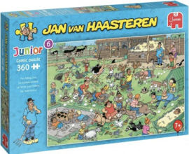 Jan van Haasteren - De Kinderboerderij - 360 stukjes  JUNIOR