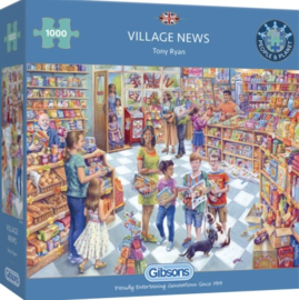 Gibsons 6354 - Village News - 1000 stukjes