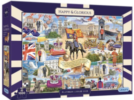 Gibsons 7119 - Happy and Glorious - 1000 stukjes