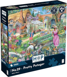 House of Puzzles - Pretty Potager - 1000 st. (Find the Difference nr. 29)