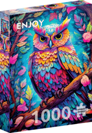 Enjoy 2224 - Dazzling Owl - 1000 stukjes