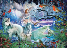 Art Puzzle 5073 - Glacier Forest - 500 stukjes