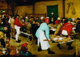 Piatnik Pieter Brueghel - De Boerenbruiloft -  1000 stukjes  OP=OP