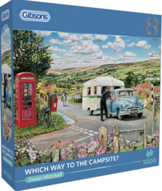 Gibsons 6441 - Which Way to the Campsite - 1000 stukjes