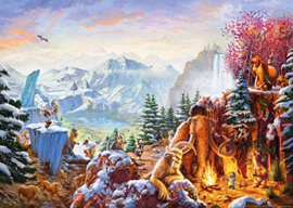 Thomas Kinkade -  Ice Age - 1000 stukjes