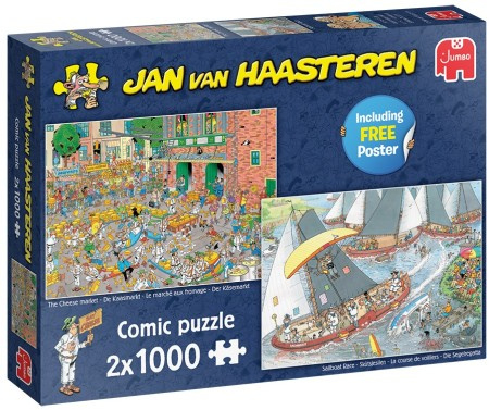 Jan van Haasteren - Hollandse Tradities - 2x1000 stukjes