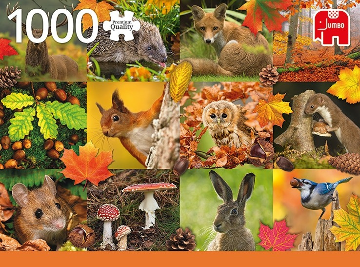 Hou op Luchtvaartmaatschappijen naakt Jumbo - Autumn Animals - 1000 stukjes | Jumbo - Legpuzzels | popshopcorry