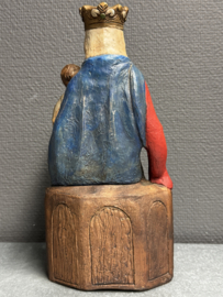 Heiligenbeeld  Maria, Hertogin van Drenthe – Verzwaard gips, handbeschilderd