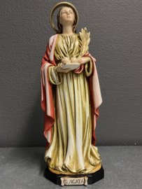 Heilige Agatha beelden en plaquettes