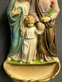 Wijwaterbakje Heilige Familie