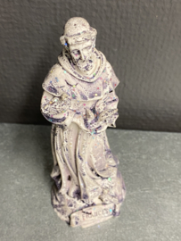 Heiligenbeeld  Franciscus van Assisi, 13 cm, weerbeeldje (3)