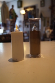 Kaars / flikker licht werkt op 2 penlights (niet bijgeleverd)  wit. (5)