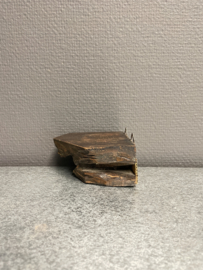 Sokkel, hout, 8 x 8 cm ca. (8)