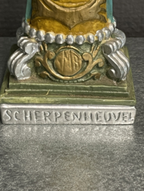 Heiligenbeeld OLV van Scherpenheuvel 17 cm, resin. (7)