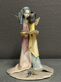 Engelen, 12 cm, klei (0)