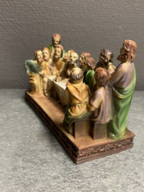 Het Laatste Avondmaal 15 x 6 x 9 cm, resin (5)