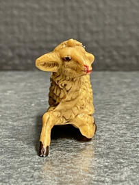 Schapen voor kersttstal, resin, 3,5 cm (D)