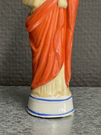 Jezus Heilig Hart 13 cm, biscuit porselein 1900 (1)