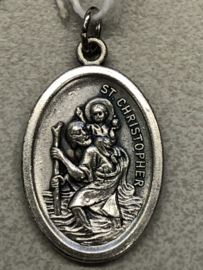 Devotiemedaille Christoffel 2 cm