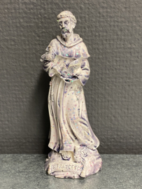 Heiligenbeeld  Franciscus van Assisi, 13 cm, weerbeeldje (3)