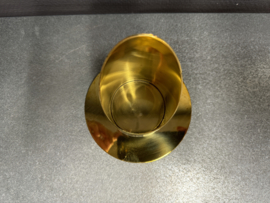 Kaarsenstandaard messing, doorsnee 6.5 cm