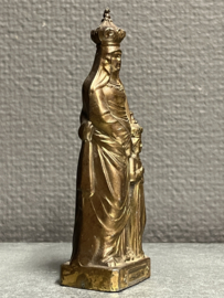 Heiligenbeeld Maria met kind, brons, 12 cm (3)