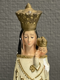 Maria OLV van Loreto, gips, 22 cm (beschadigd) (7)